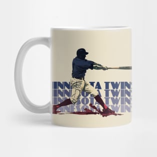 Retro Minnesota Twins Slugger Mug